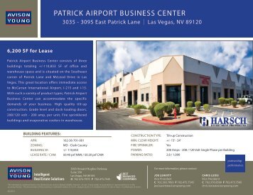 PATRICK AIRPORT BUSINESS CENTER