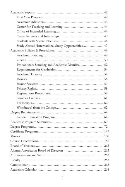 Cazenovia College 2012-2013 Academic Catalog