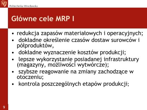 KOMPUTEROWE WSPOMAGANIE ZARZĄDZANIA