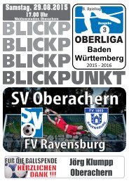 2015/2016 Ausgabe 03 - FV Ravensburg