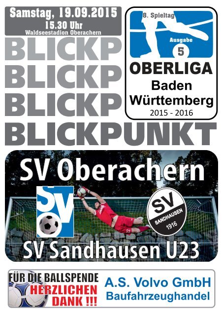2015/2016 Ausgabe 05 - SV Sandhausen U23