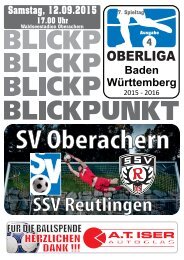 2015/2016 Ausgabe 04 - SSV Reutlingen