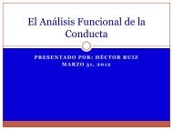 El Analisis Funcional de la Conducta - Curando el Autismo