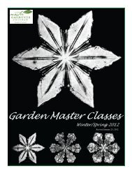 Garden Master Classes