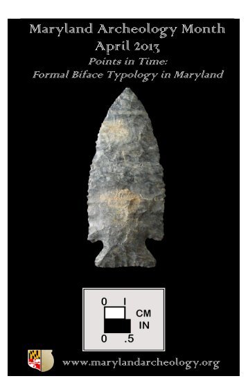 Maryland Archeology Month April 2013