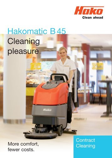 Hakomatic B 45 Cleaning pleasure