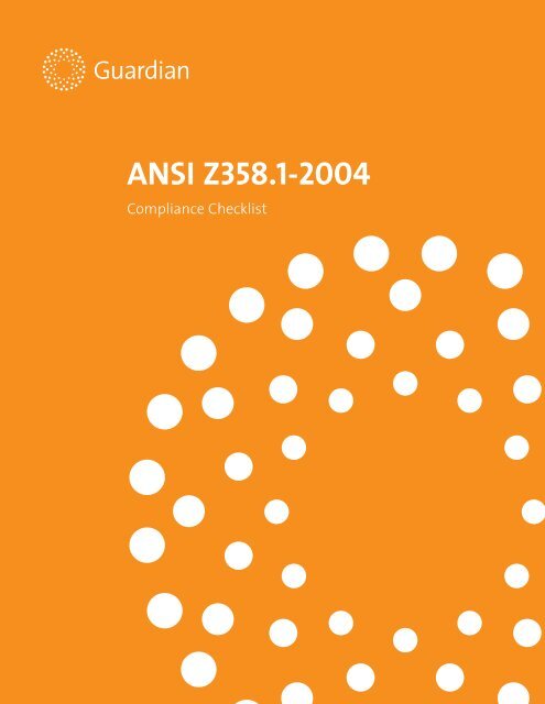 ANSI Z358.1-2004