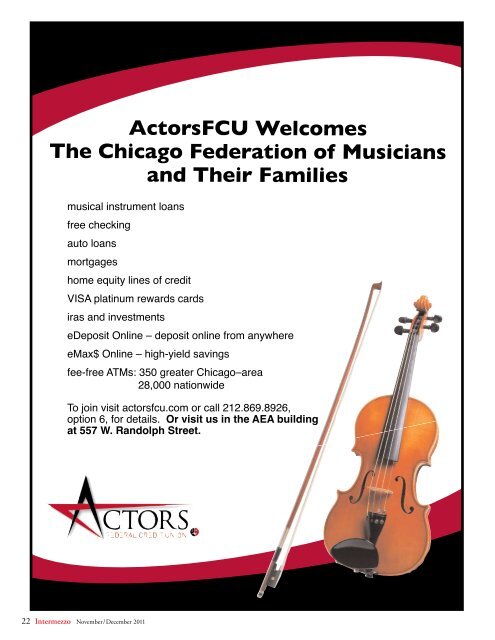 total - Chicago Federation of Musicians