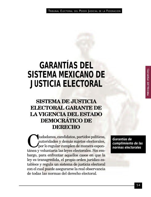 EL SISTEMA MEXICANO JUSTICIA ELECTORAL