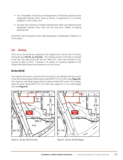 PLANNING & URBAN DESIGN RATIONALE