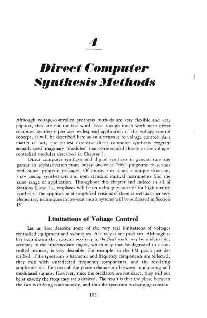 of Microprocessors