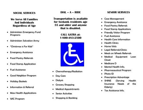 Human Services Brochure