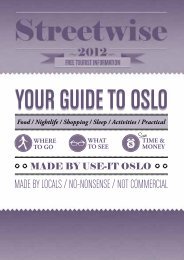 YOUR GUIDE TO OSLO