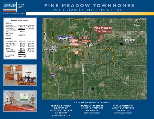 PINE COLLIERS MEADOW TURLEY TOWNHOMES MARTIN TUCKER