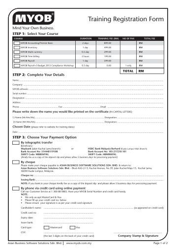 web based form