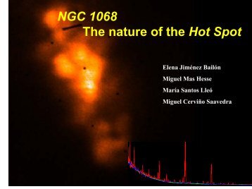 NGC 1068 The nature of the Hot Spot