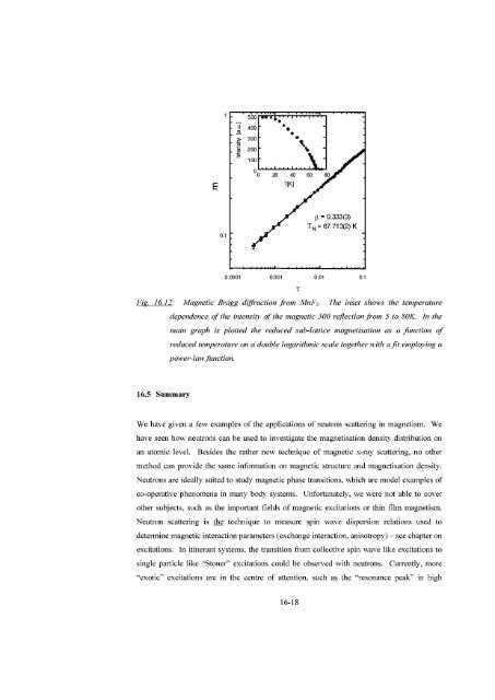 Neutron Scattering