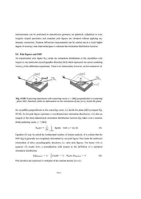 Neutron Scattering