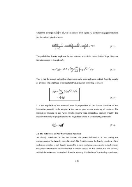 Neutron Scattering