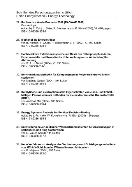 PDF - JuSER - Forschungszentrum JÃ¼lich