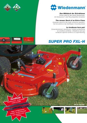 SUPER PRO FXL-H - Wiedenmann GmbH