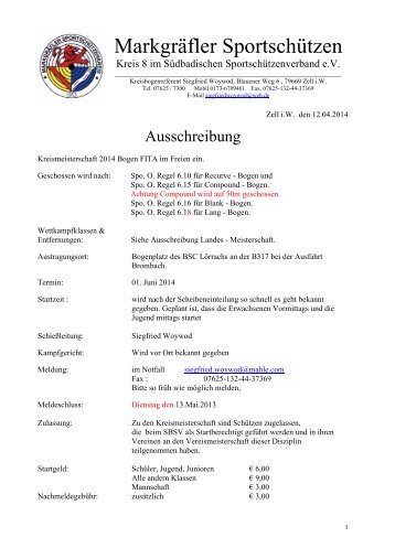 Markgräfler Sportschützen