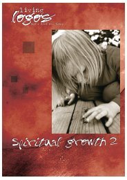 Spiritual Growth 2 Lesson 12