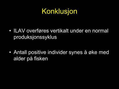 Spredning av ILA virus