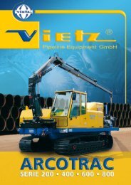 arcotrac technische daten - VIETZ