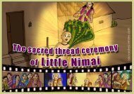 The sacred thread ceremony of Little Nimai - Comics