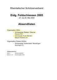 Eidg Feldschiessen 2005 Absendlisten