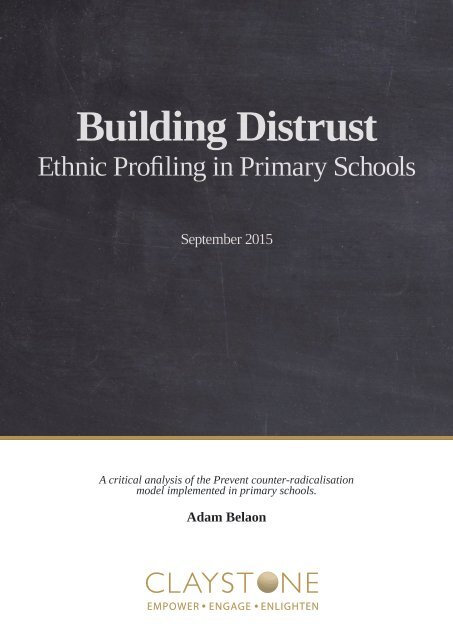 Building Distrust