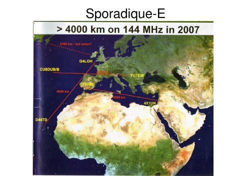 Le trafic DX en VHF-UHF