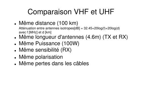 Le trafic DX en VHF-UHF