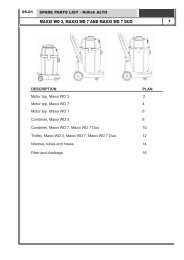 ALTO Maxxi WD 3 Maxxi WD 7 spare parts list.indd