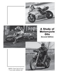 A Study of Motorcycle Oils