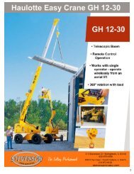 Haulotte Easy Crane GH 12-30 - StevensonCrane