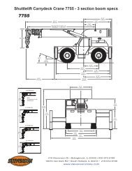 load chart - StevensonCrane