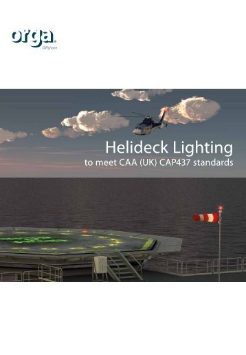 Orga Offshore - Helideck lighting