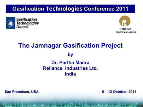 The Jamnagar Gasification Project