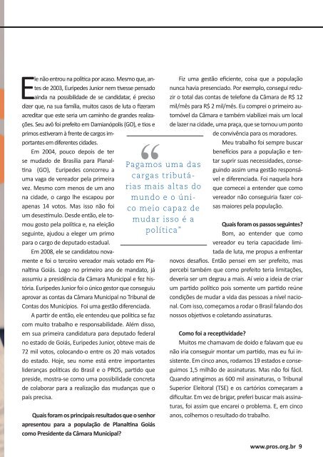 Revista política e prosa ed. 01