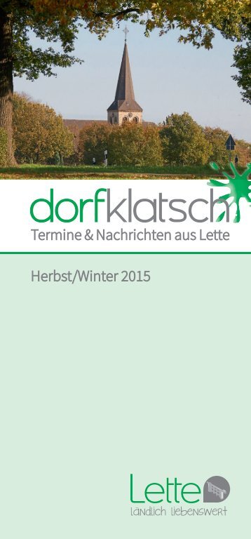 dorfklatsch - Herbst/Winter 2015