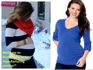 Stylish and comfortable  clothes for pregnant Women