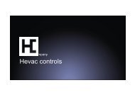 Hevac controls