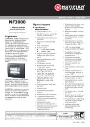 Notifier-NF3000 - Telecom Service Groep