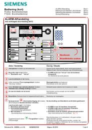 Siemens-Sinteso-beknopt-handleiding - Telecom Service Groep