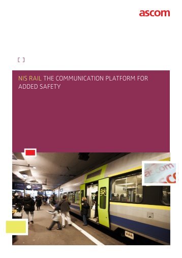 NIS RAIL the communication platform for added safety