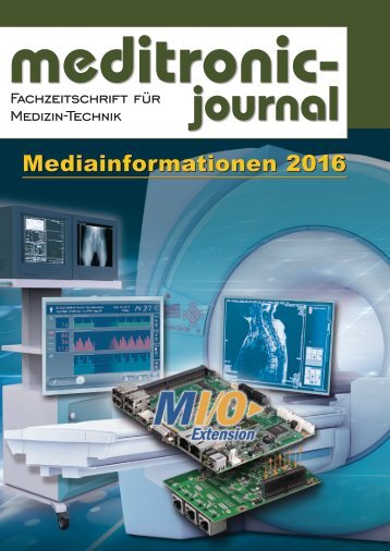 meditronic-journal - Mediaunterlagen 2016