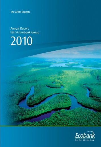 France annual report 2010 - Ecobank