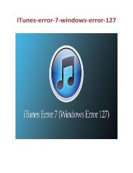 ITunes-error-7-windows-error-127